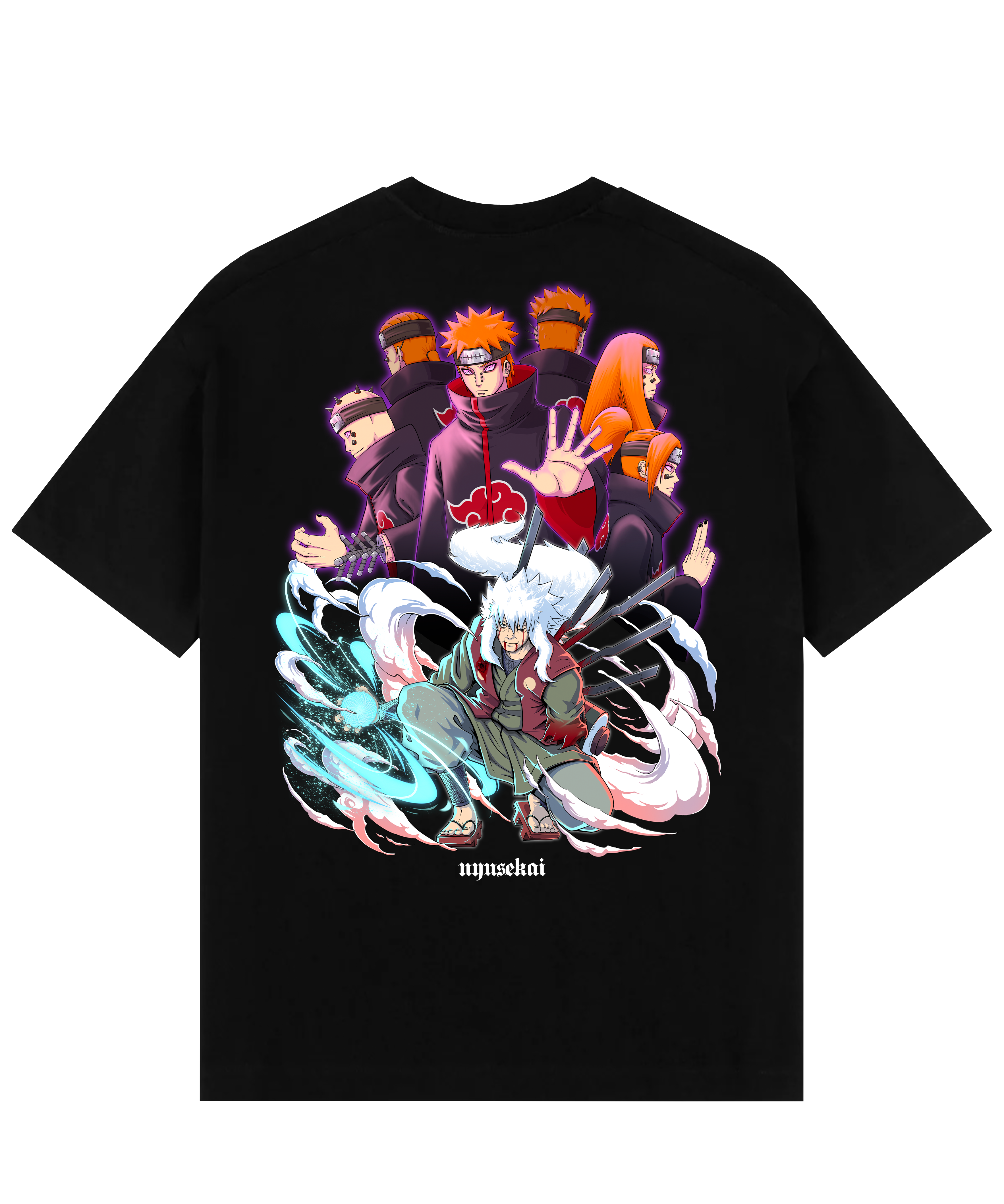 "Jiraiya X Six Paths of Pain - Naruto Shippuden" Oversize T-Shirt