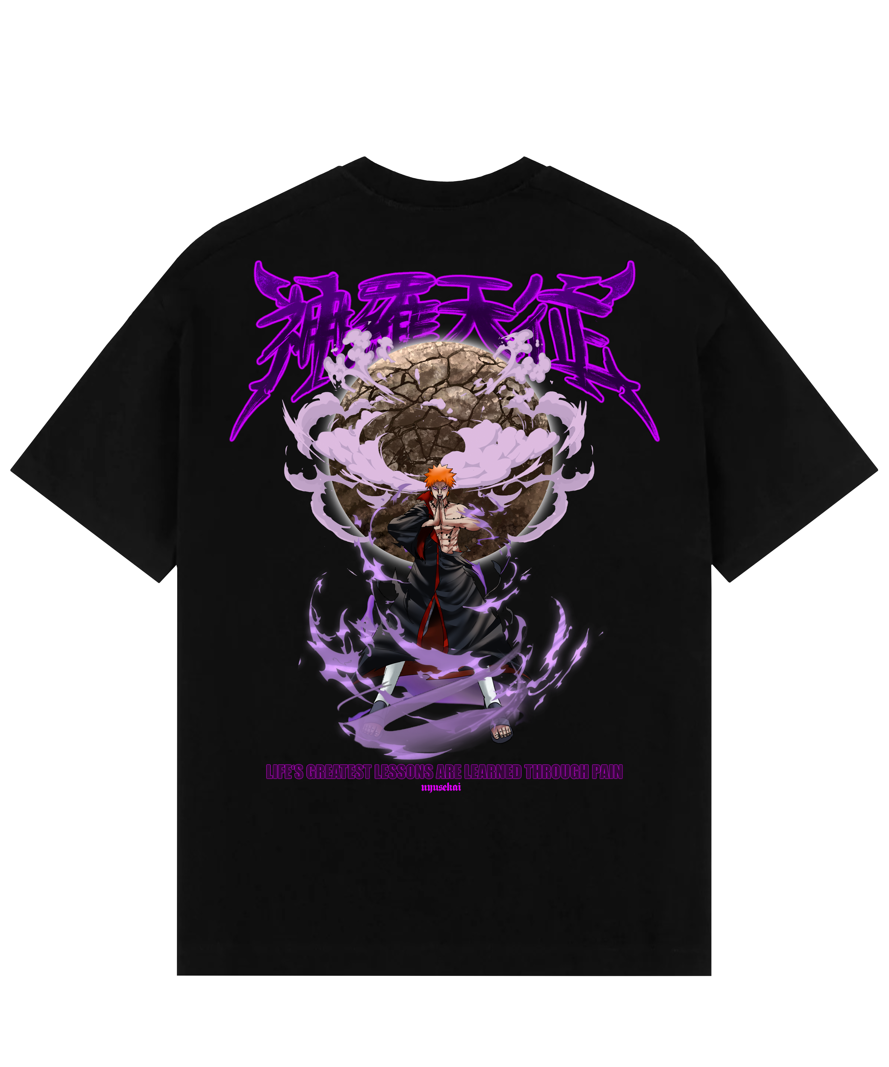 "Pain X Shinra Tensei - Naruto Shippuden" Oversize T-Shirt