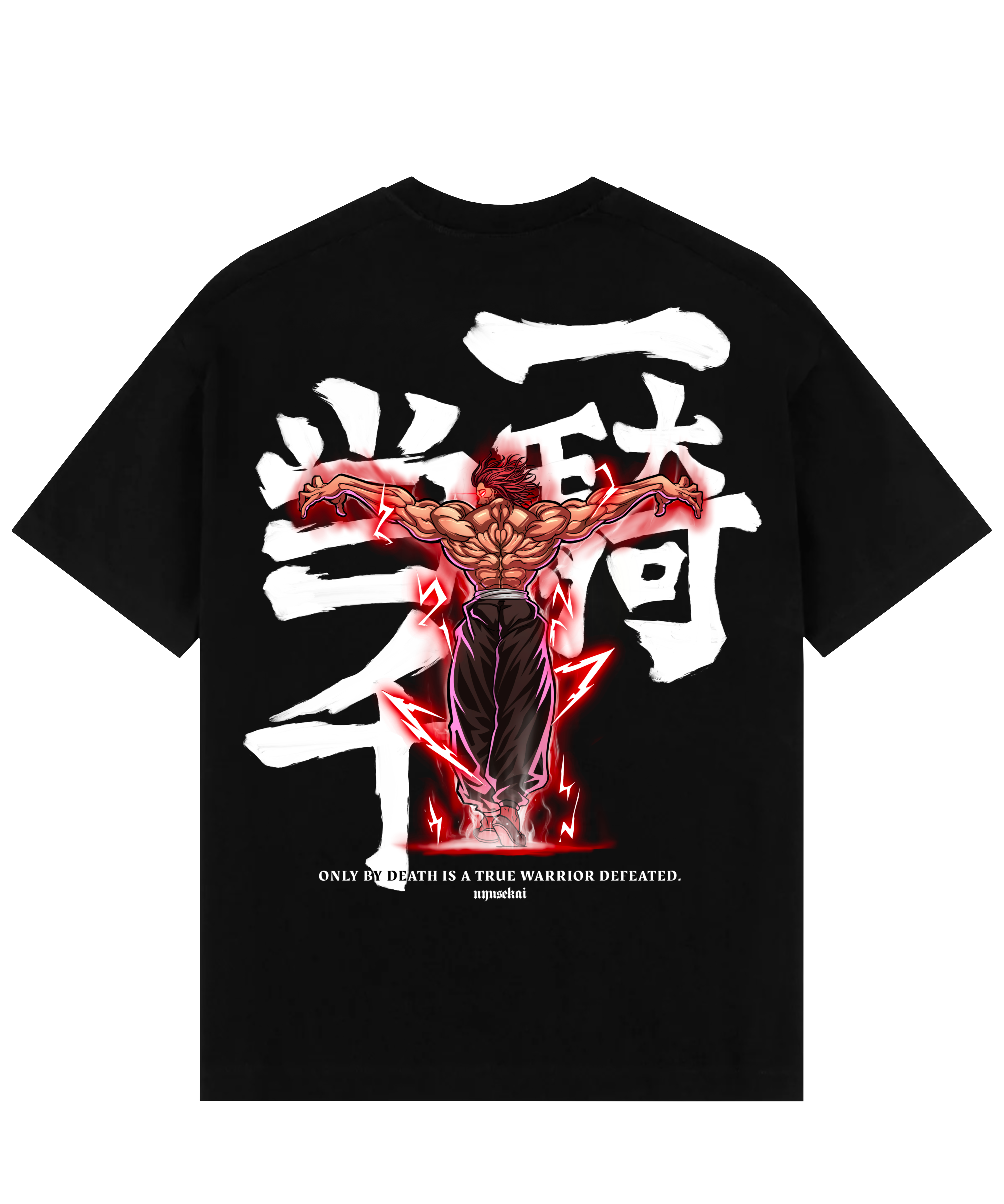 "Yujiro X One Man Army - BAKI" T-shirt oversize