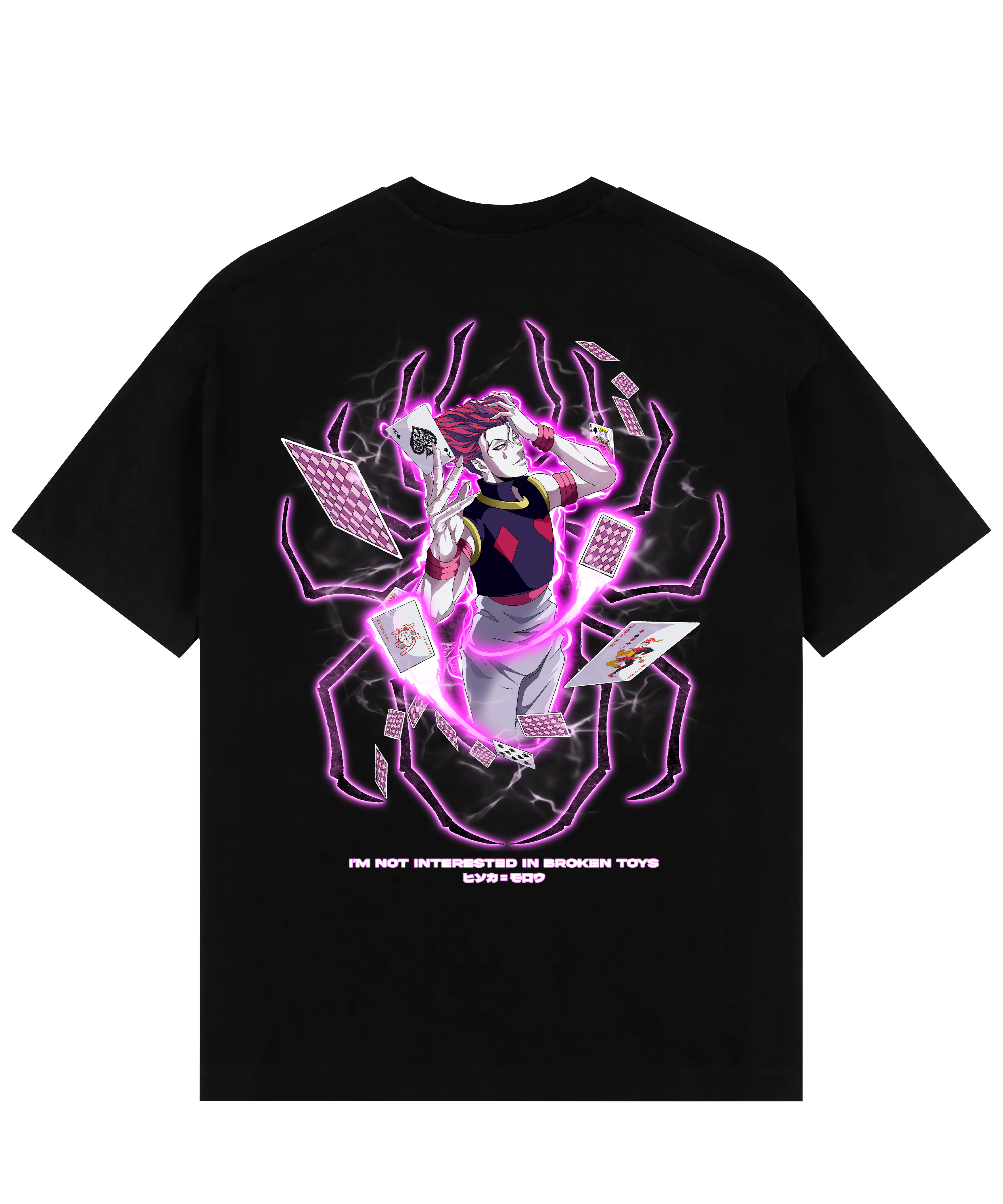"Hisoka X Spider - Hunter X Hunter" Oversize T-Shirt