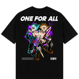 "One For All - My Hero Academia" T-shirt oversize