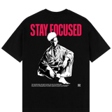 "Saitama X Stay Focused - One Punch Man" T-shirt oversize