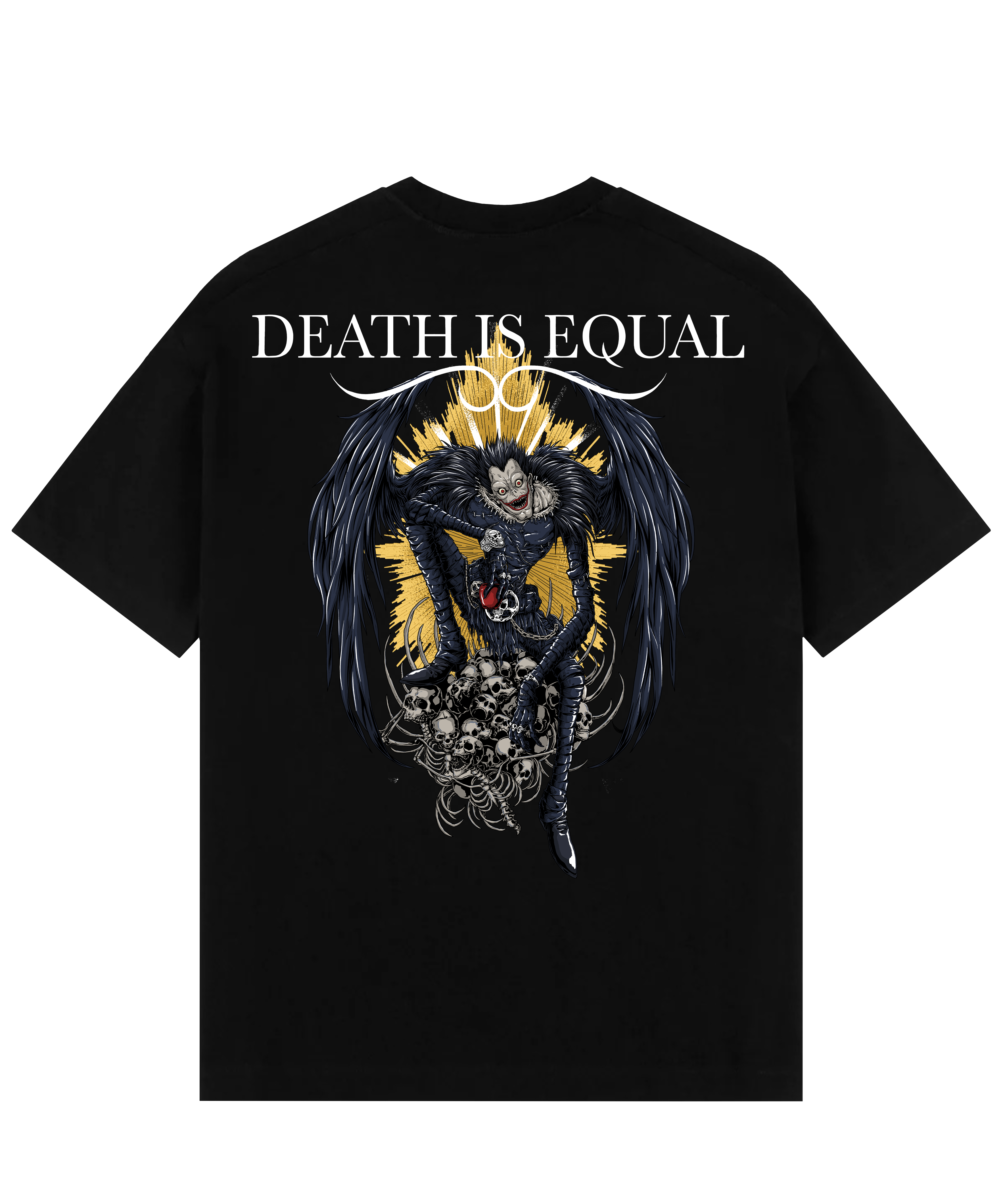 "Ryuk X Death Is Equal - Death Note" T-shirt oversize