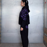 "SASUKE UCHIHA X CURSE MARKS" ZIP HOODIE