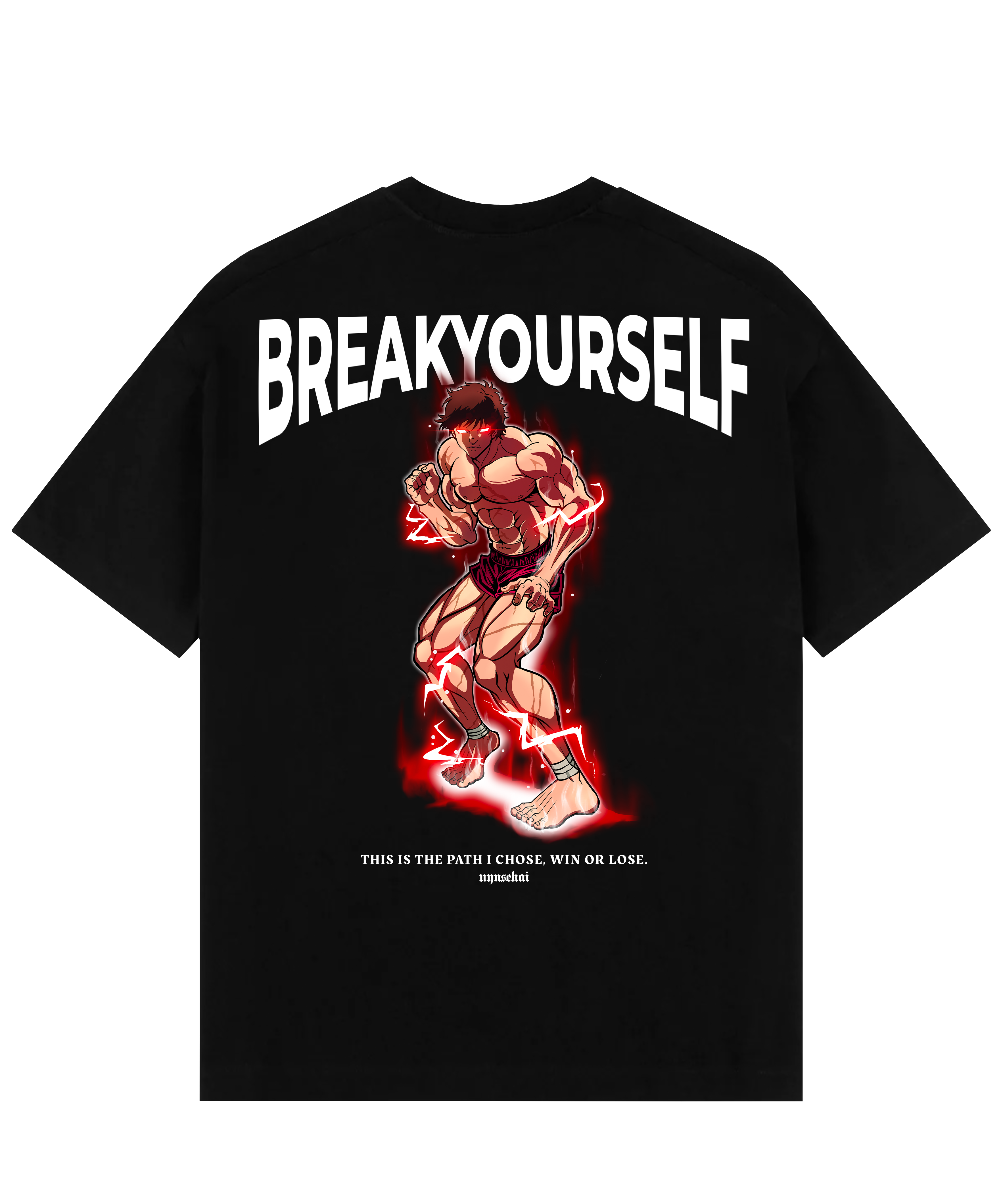 "Baki X Breakyourself - BAKI" Oversized T-Shirt