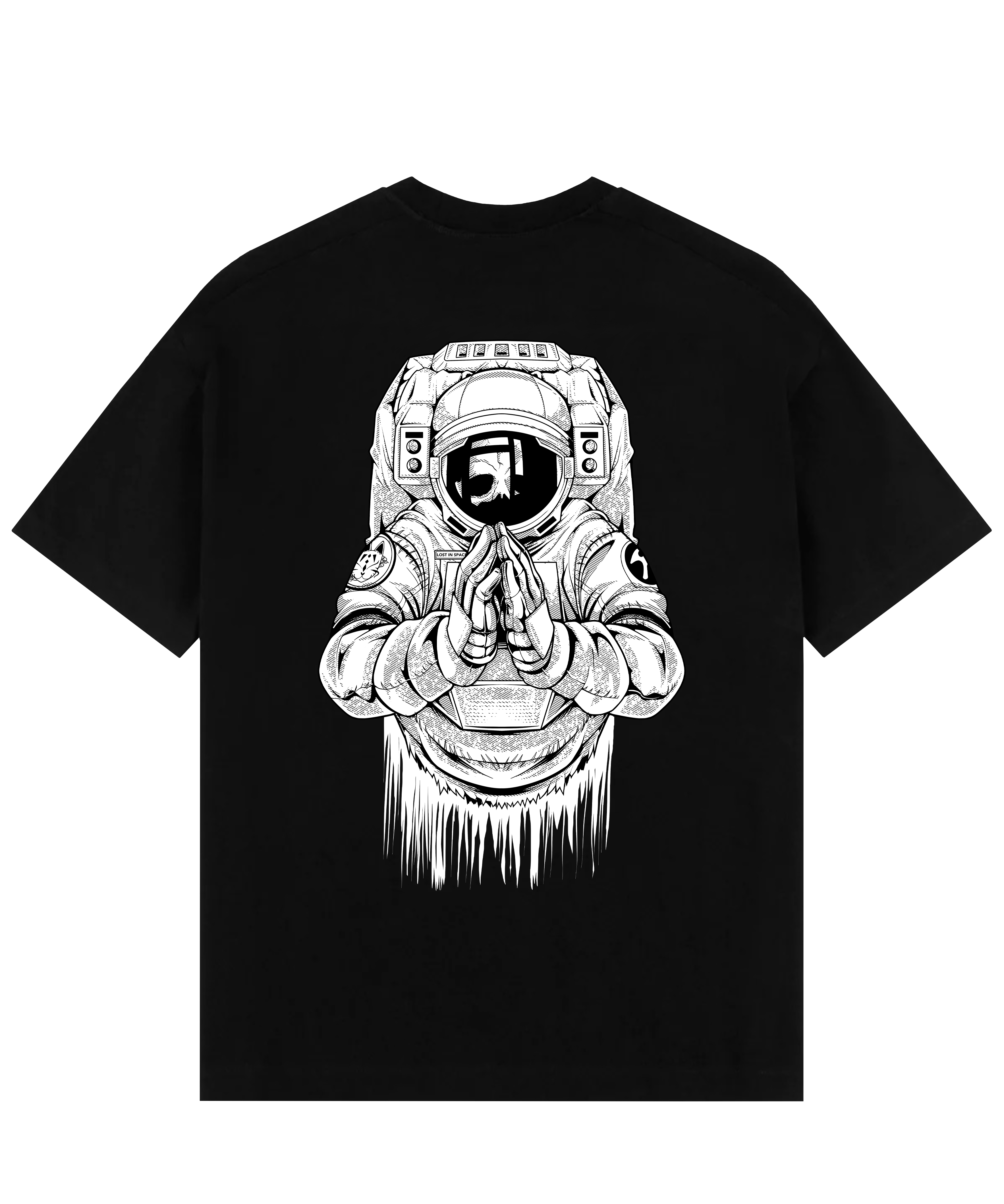 "Astronaut X Lost In Space - Chainsaw Man" Oversize T-Shirt