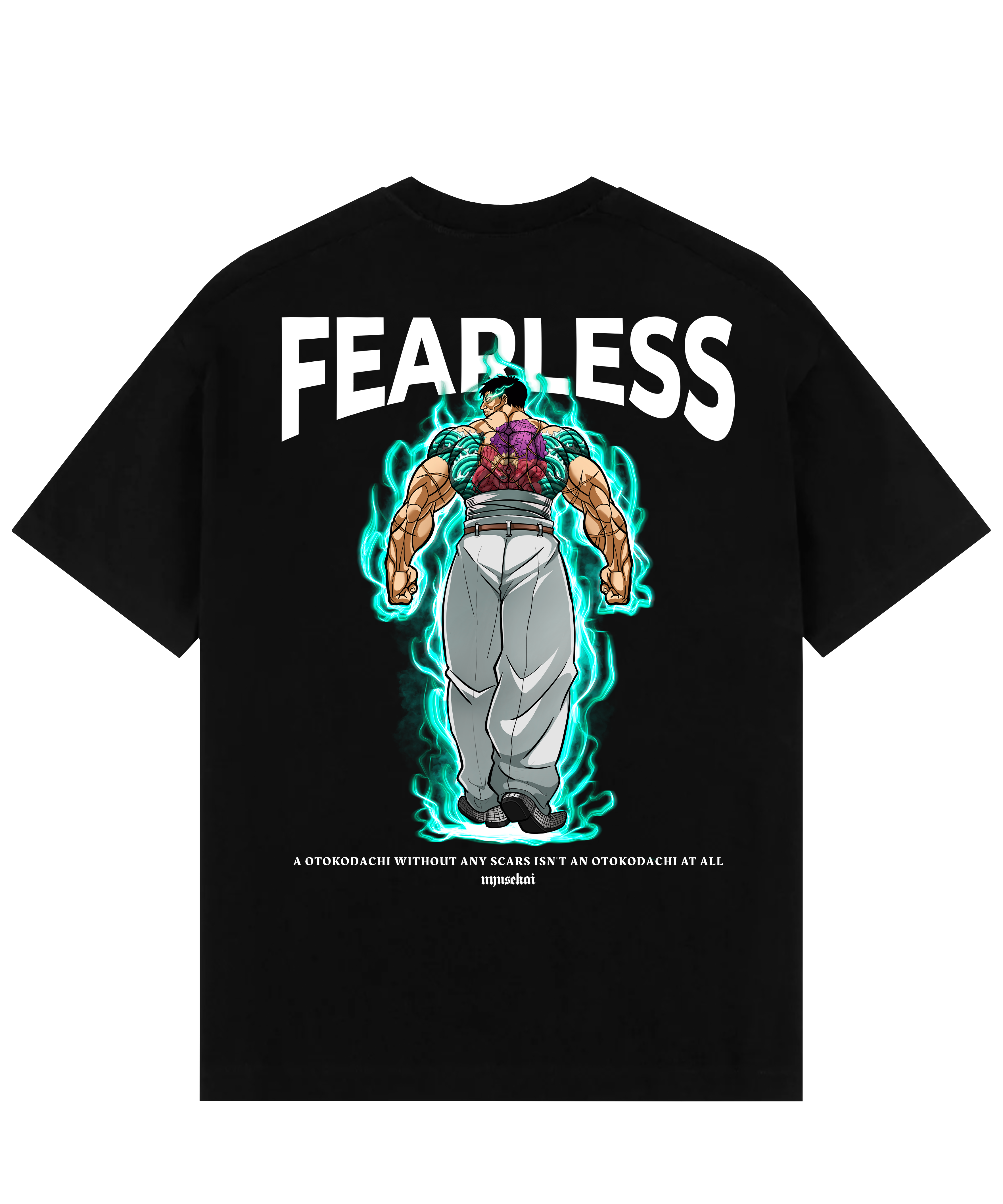 "Hanayama X Fearless - BAKI" Oversized T-Shirt