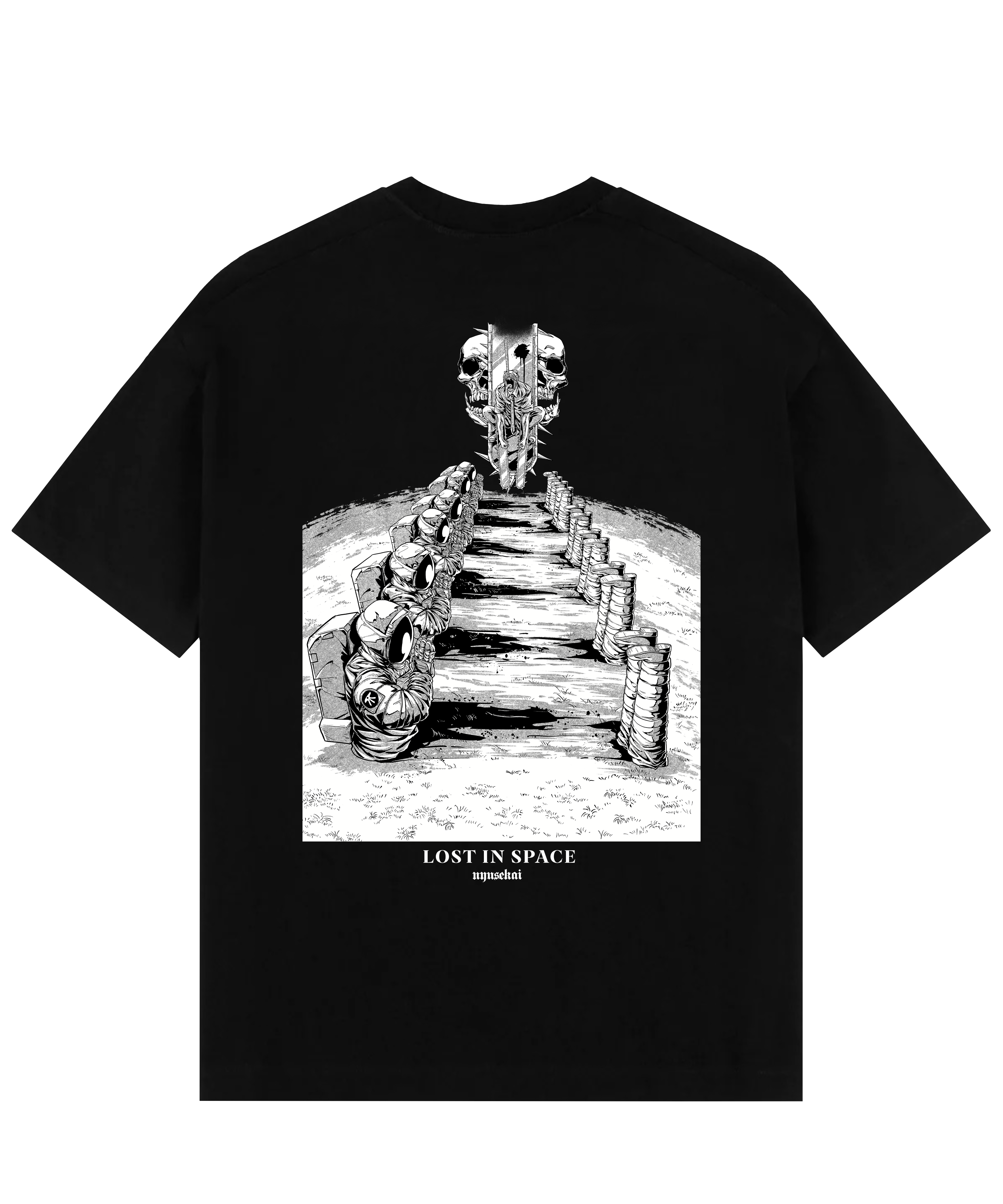 "Denji X Lost In Space - Chainsaw Man" Oversized T-Shirt