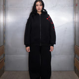 "ITACHI UCHIHA" ZIP HOODIE