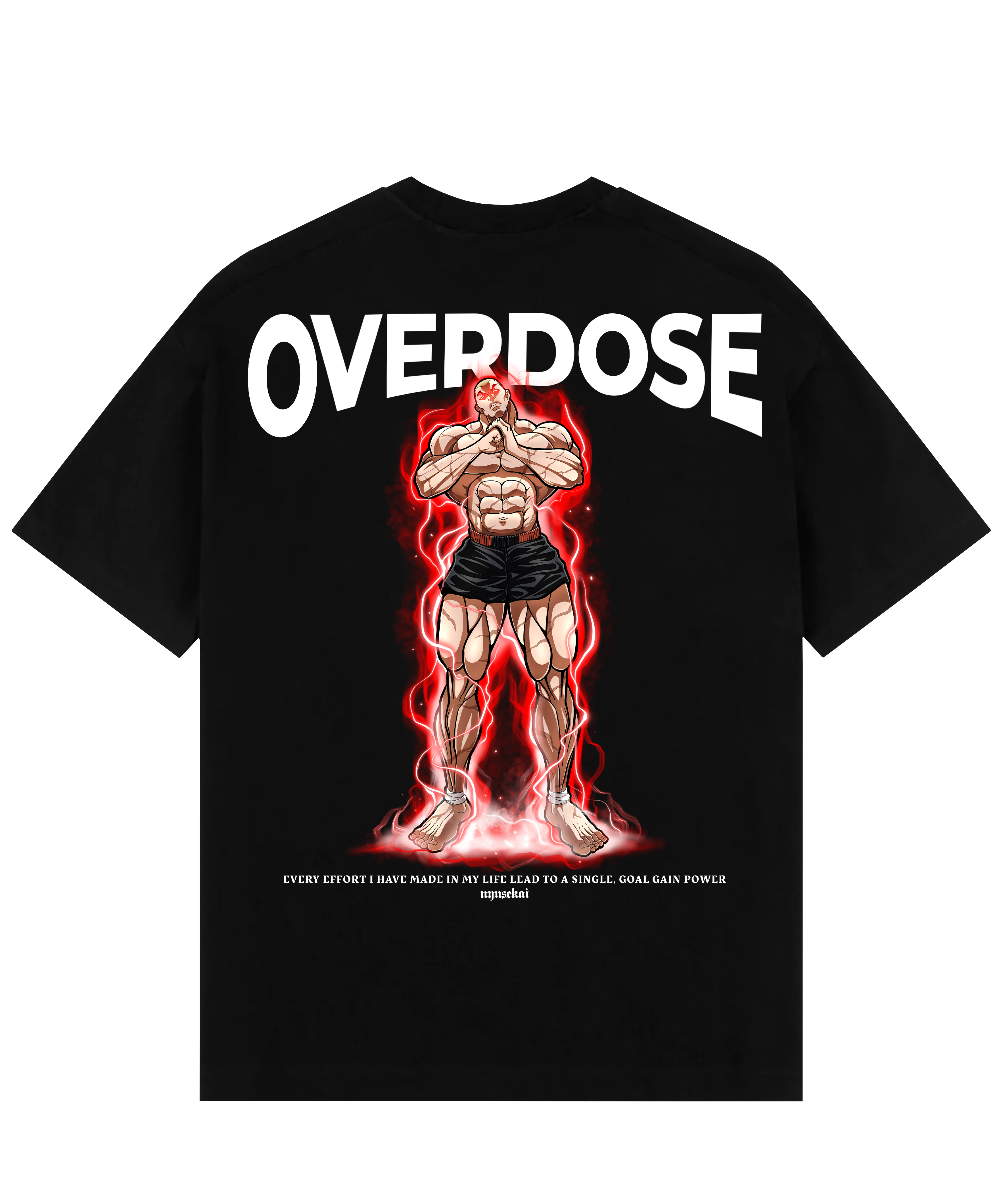 "Jack X Overdose - BAKI" Oversize T-Shirt