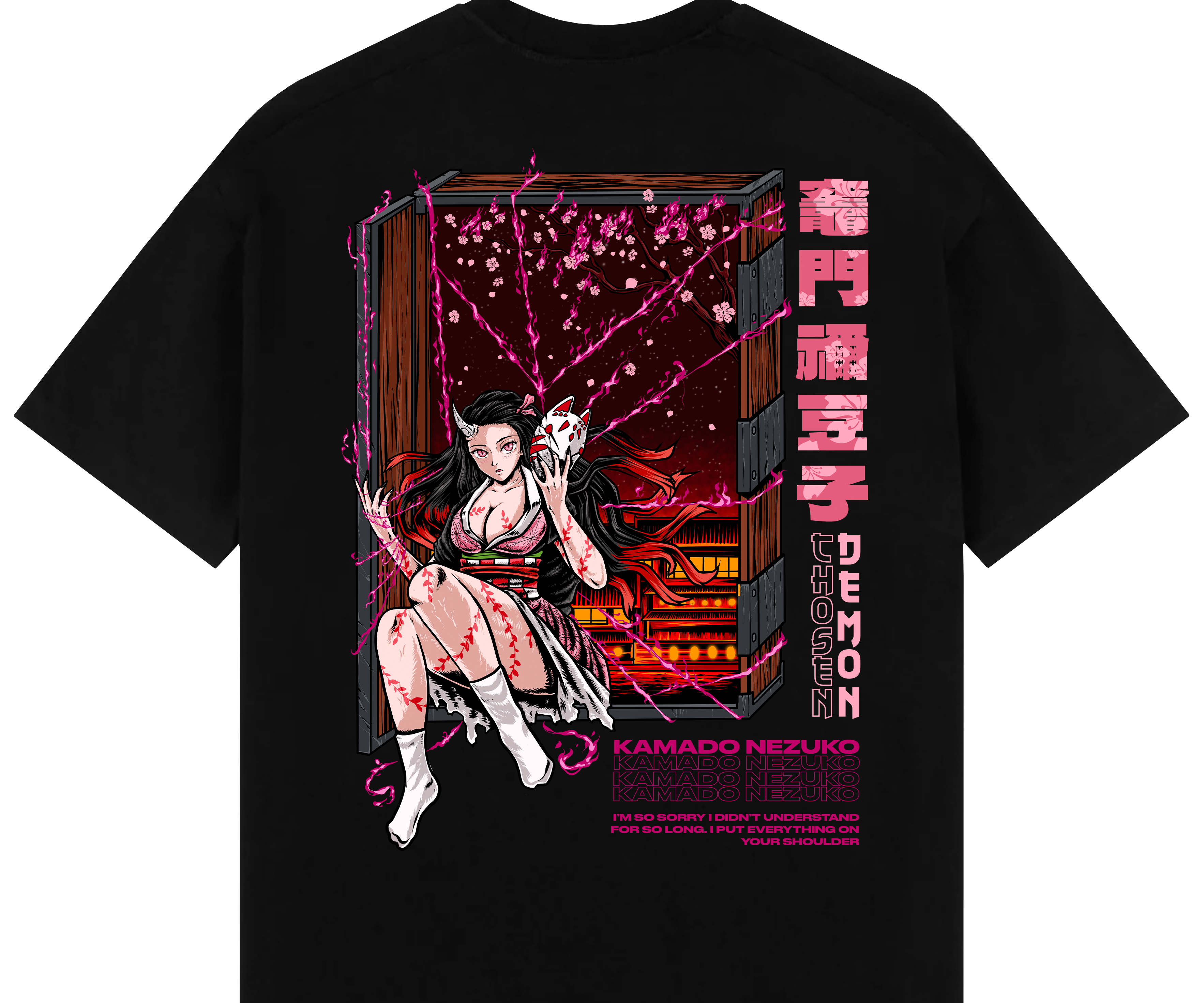 "Nezuko - Demon Slayer" Oversized T-Shirt