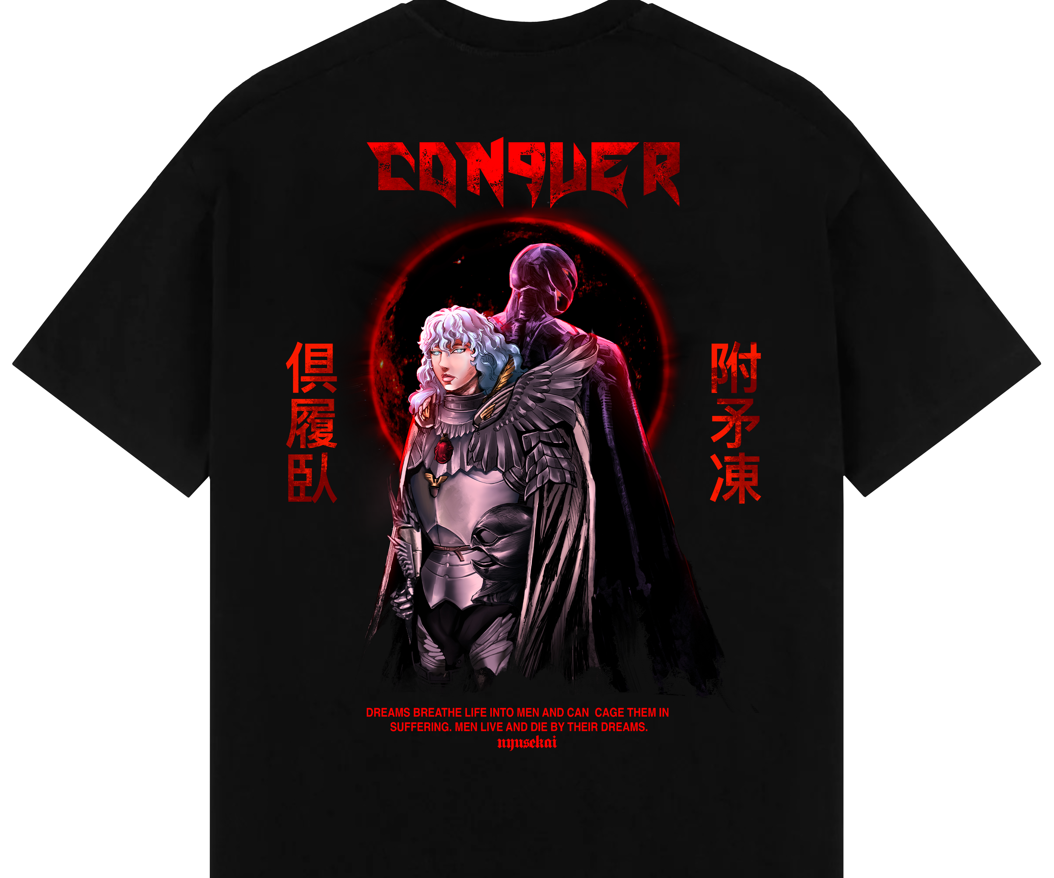"Griffith X Conquer - Berserk" Oversized T-Shirt