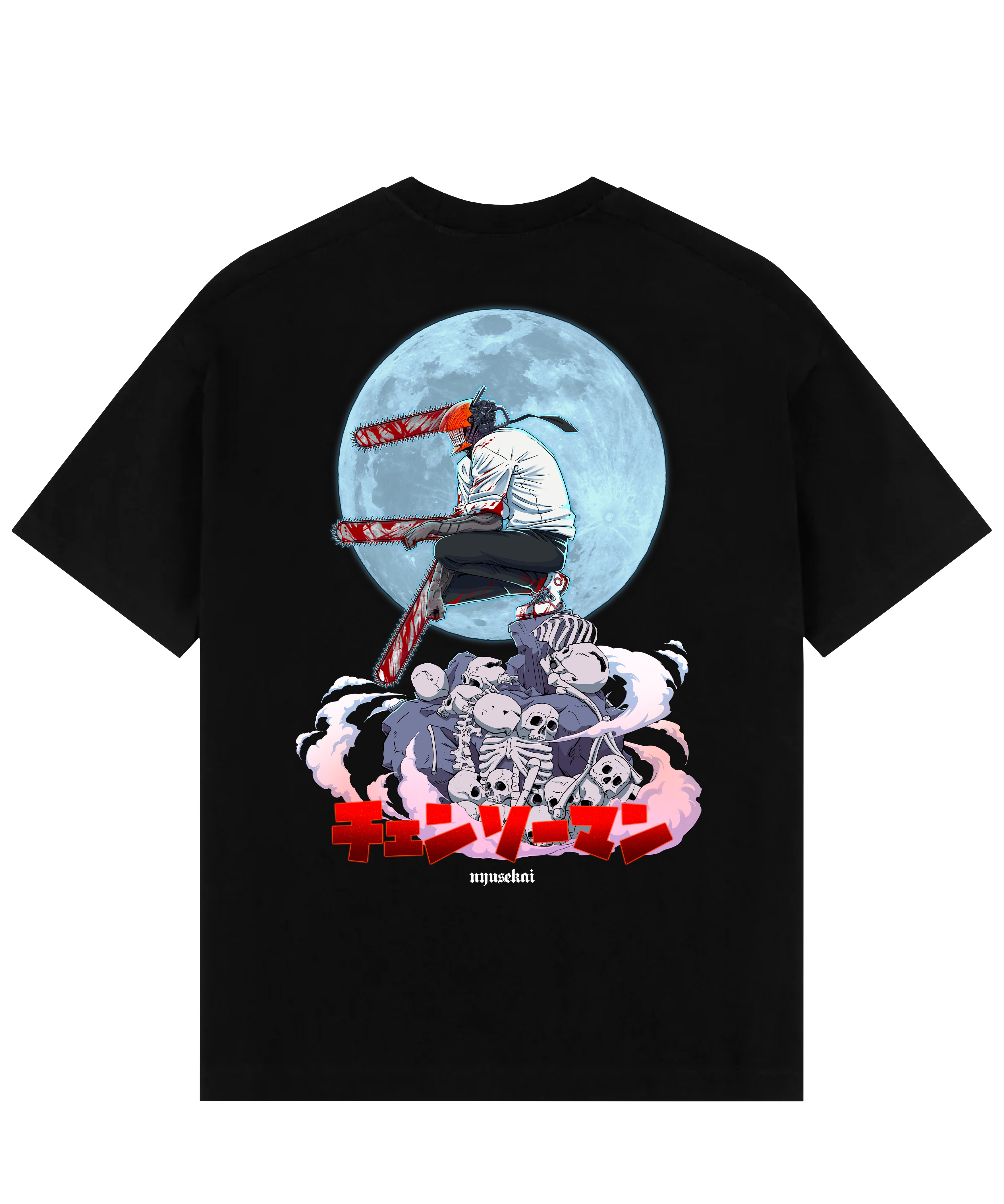 "Chainsaw Devil x King of Hell - Chainsaw Man" Oversize T-Shirt
