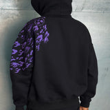 "SASUKE UCHIHA X CURSE MARKS" ZIP HOODIE