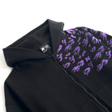 "SASUKE UCHIHA X CURSE MARKS" ZIP HOODIE