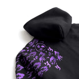 "SASUKE UCHIHA X CURSE MARKS" ZIP HOODIE