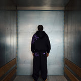 "SASUKE UCHIHA X CURSE MARKS" ZIP HOODIE