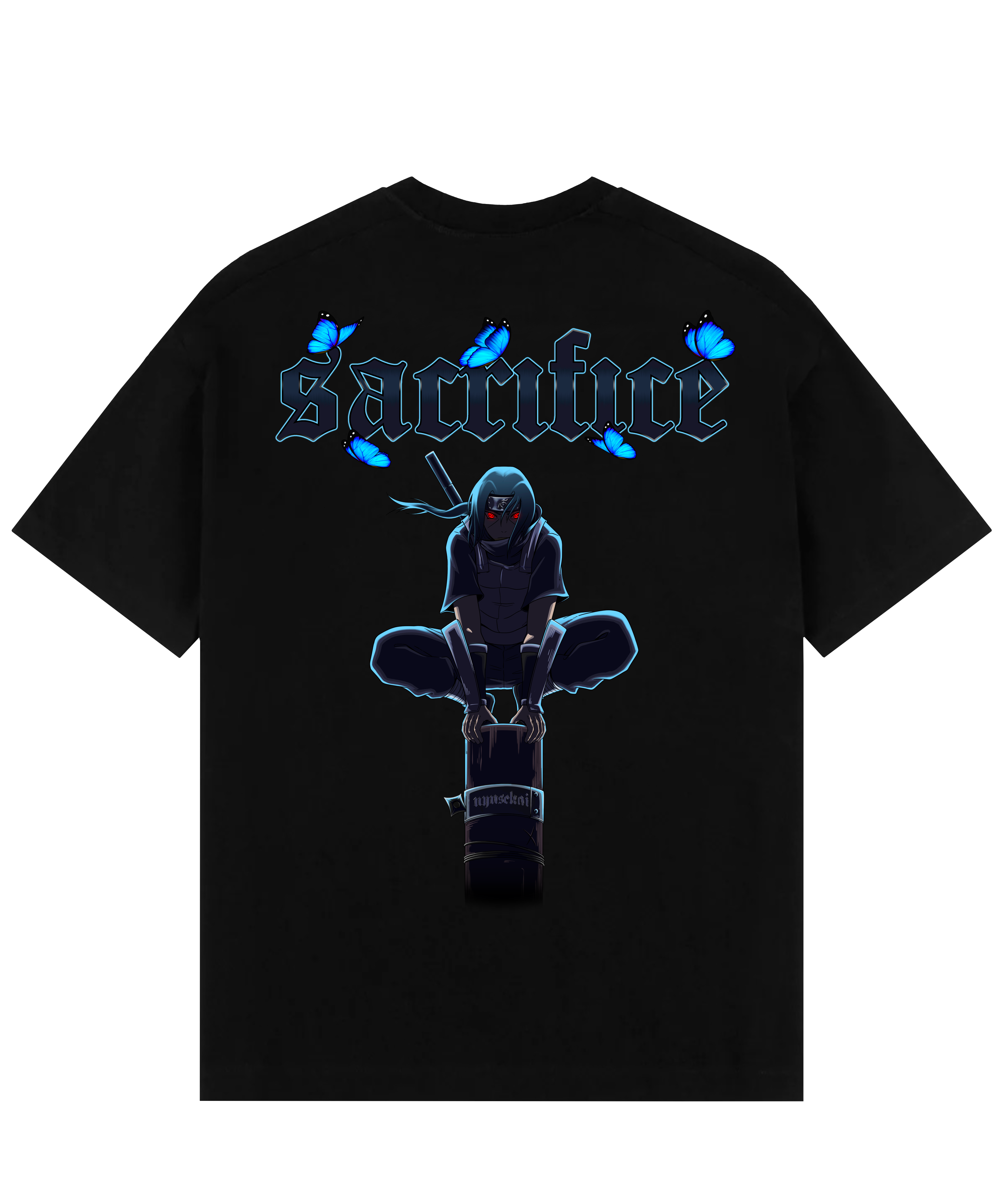 "Itachi X Butterfly - Naruto Shippuden" T-shirt oversize