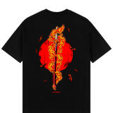 "Rengoku X Set your heart ablaze - Demon Slayer" Oversize T-Shirt