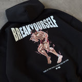 "BAKI X BREAKYOURSELF" HOODIE
