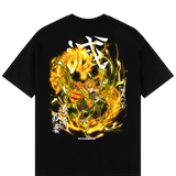 "Zenitsu X Thunder Dragon - Demon Slayer" Oversize T-Shirt