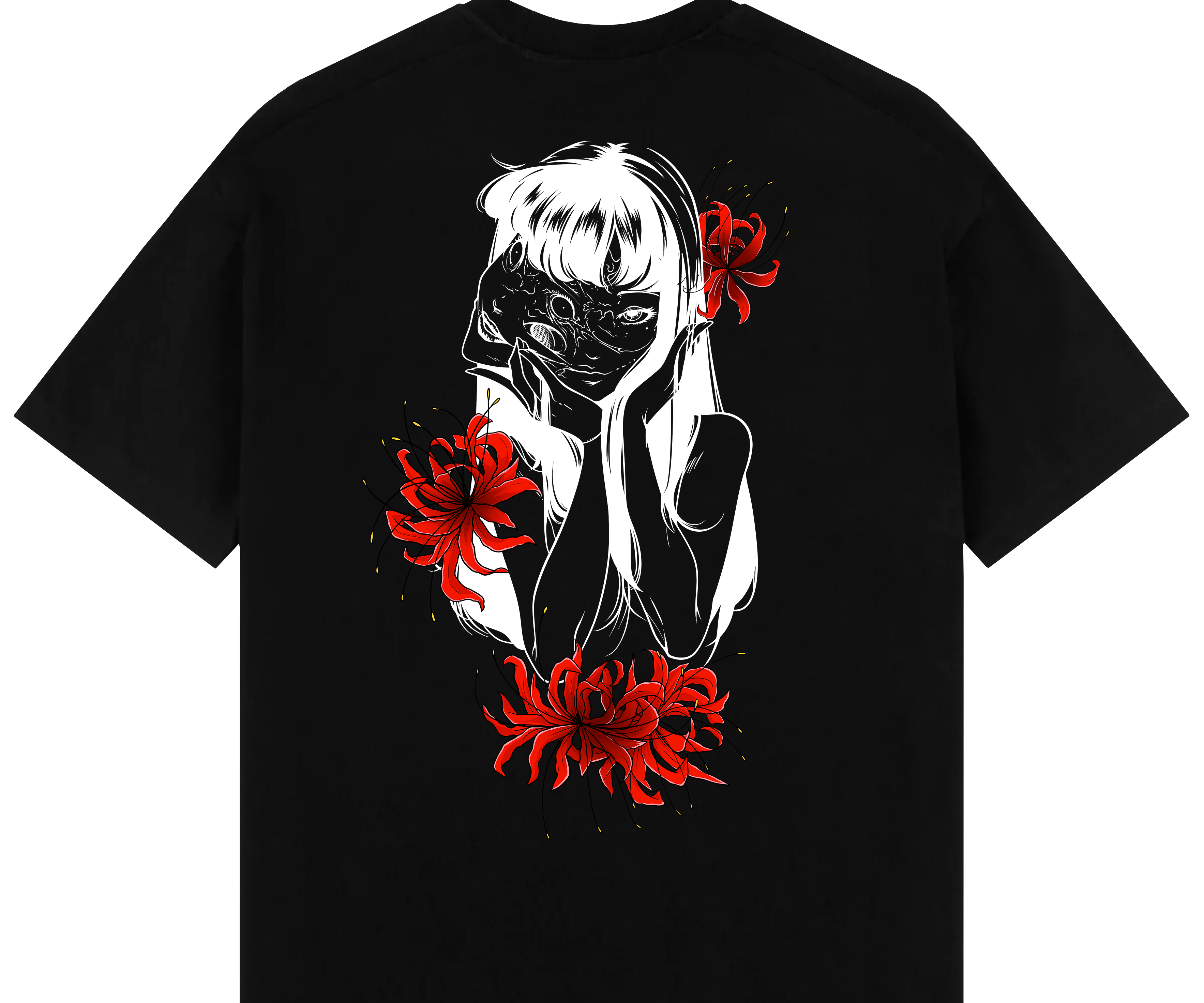 "Tomie X Flowers" Oversized T-Shirt