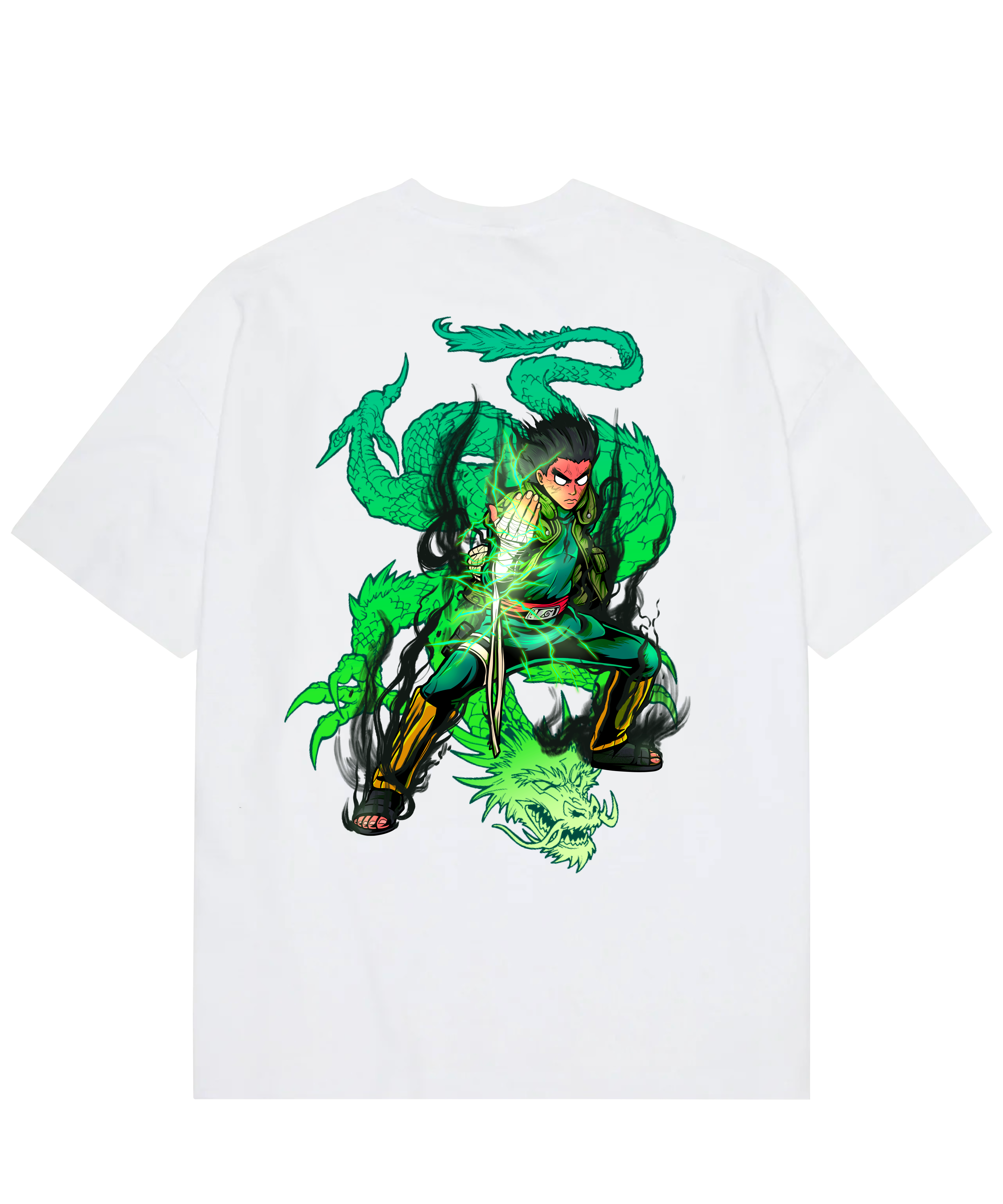 "Rock Lee X Dragon - Naruto Shippuden" T-shirt oversize