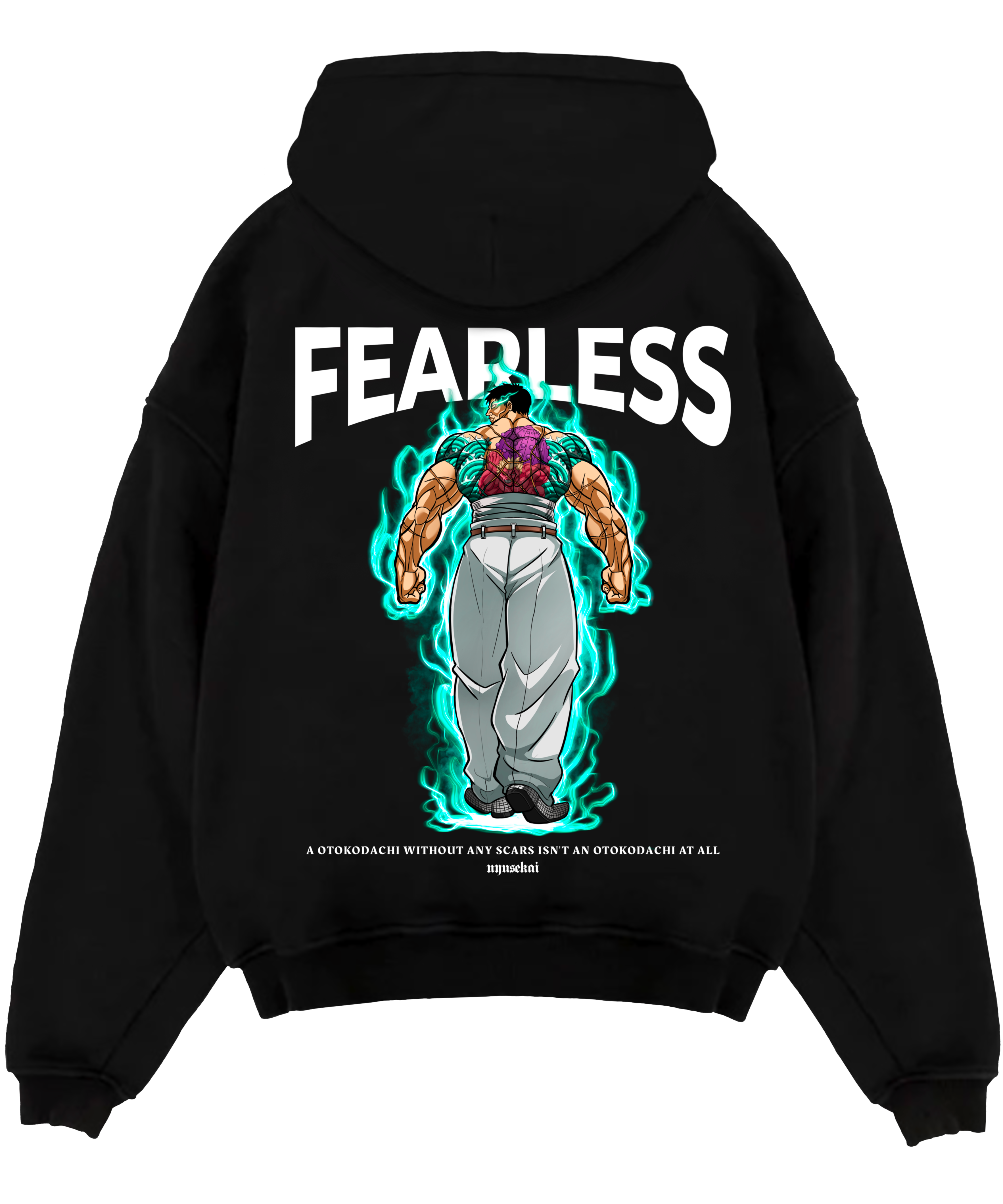 "Hanayama X Fearless - BAKI" Oversized Hoodie