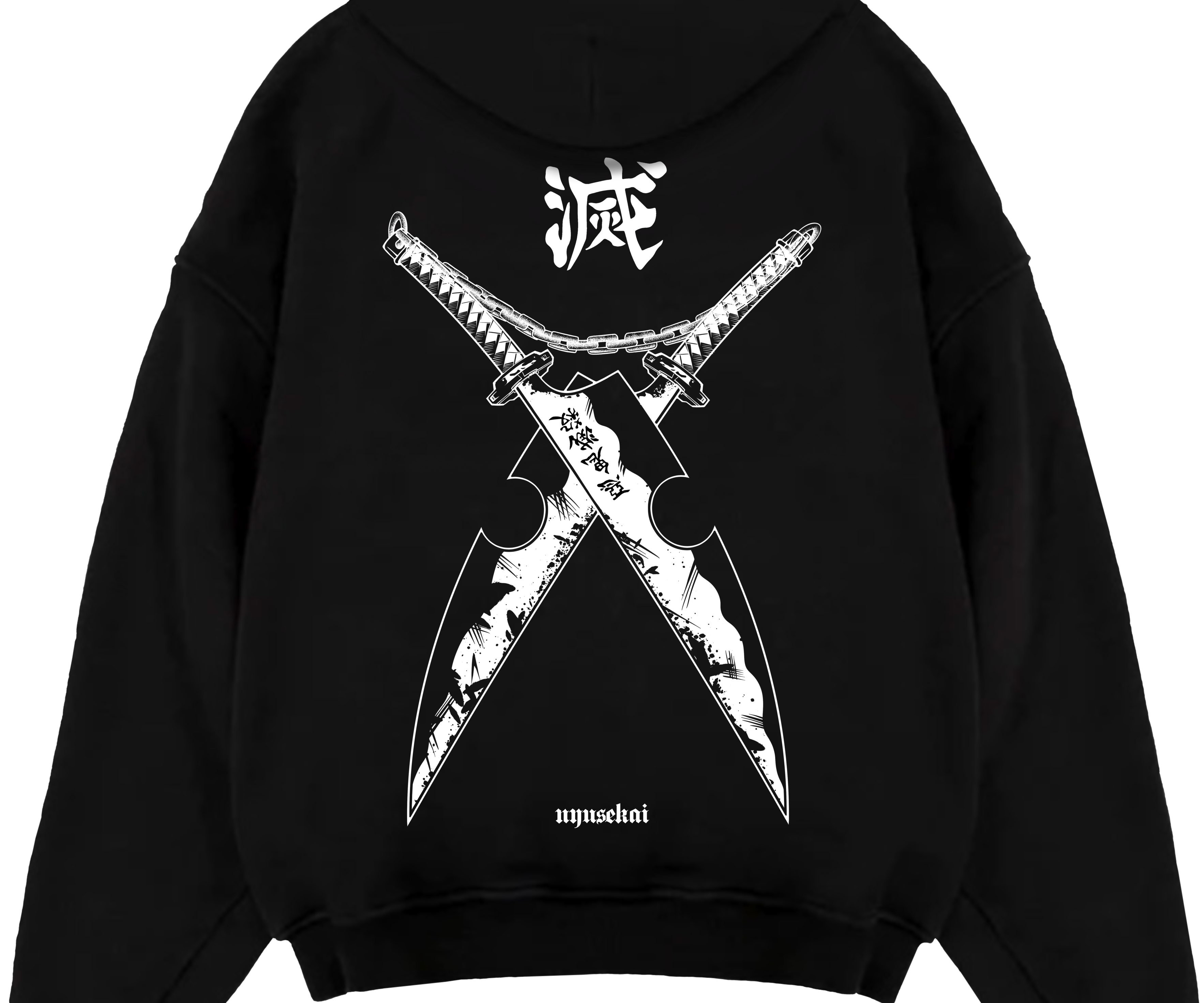 "Tengen X Swords - Demon Slayer" Oversized Hoodie