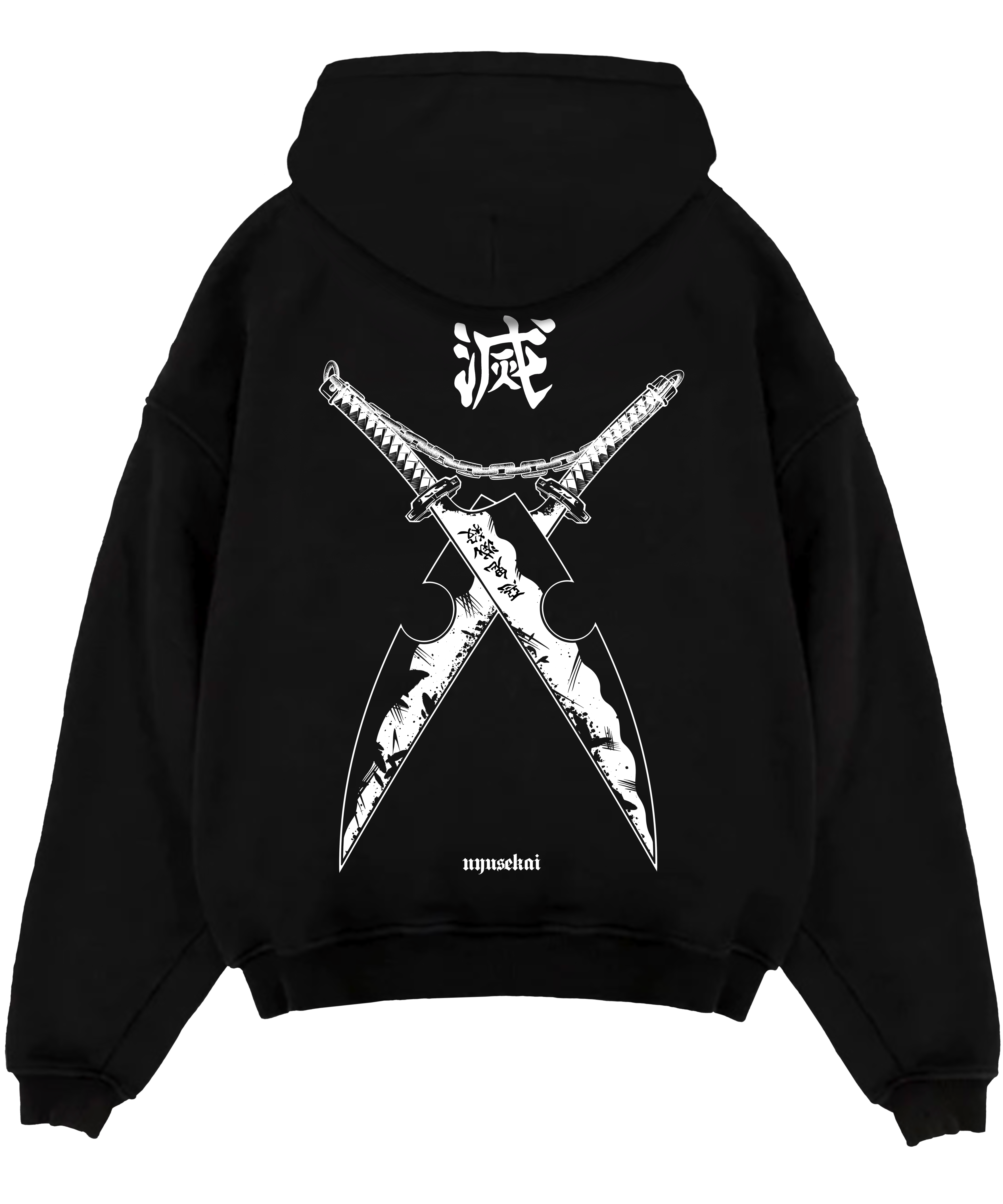 "Tengen X Swords - Demon Slayer" Oversized Hoodie