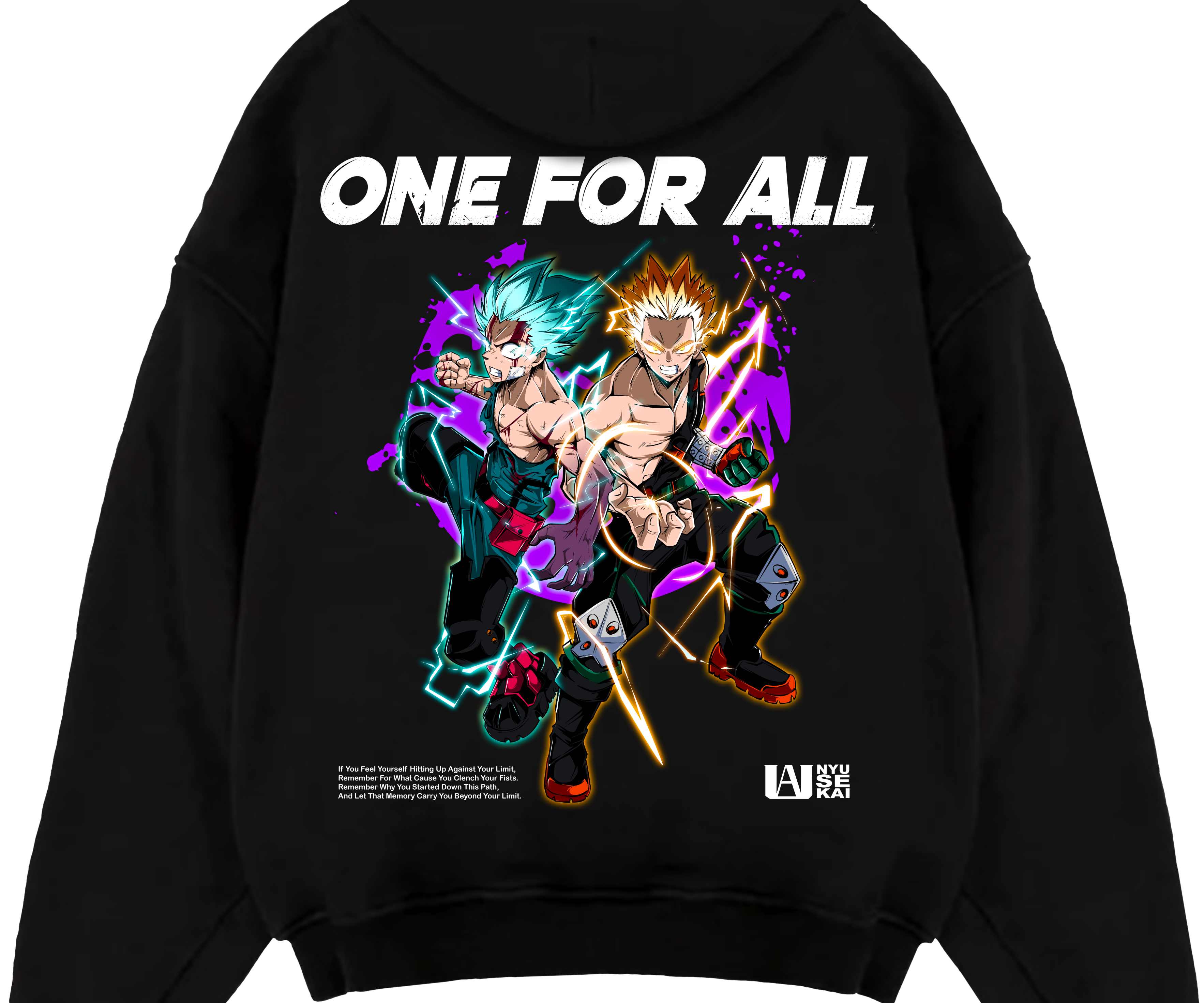 "One For All - My Hero Academia" Oversized Hoodie