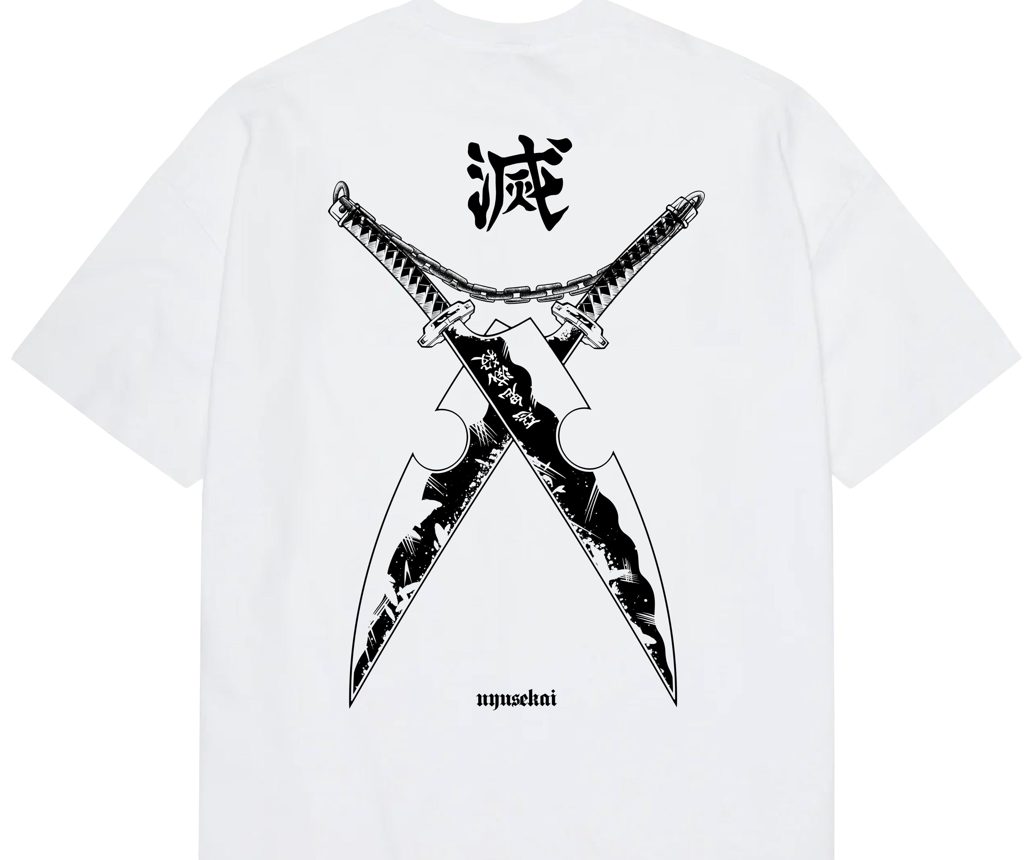 "Tengen X Swords - Demon Slayer" Oversize T-Shirt