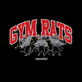 "Gym Rats - Demon Slayer" T-shirt oversize