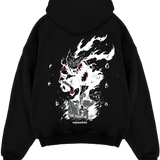 Sweat à capuche oversize "Garou X THE HUNT IS ON - One Punch Man" 
