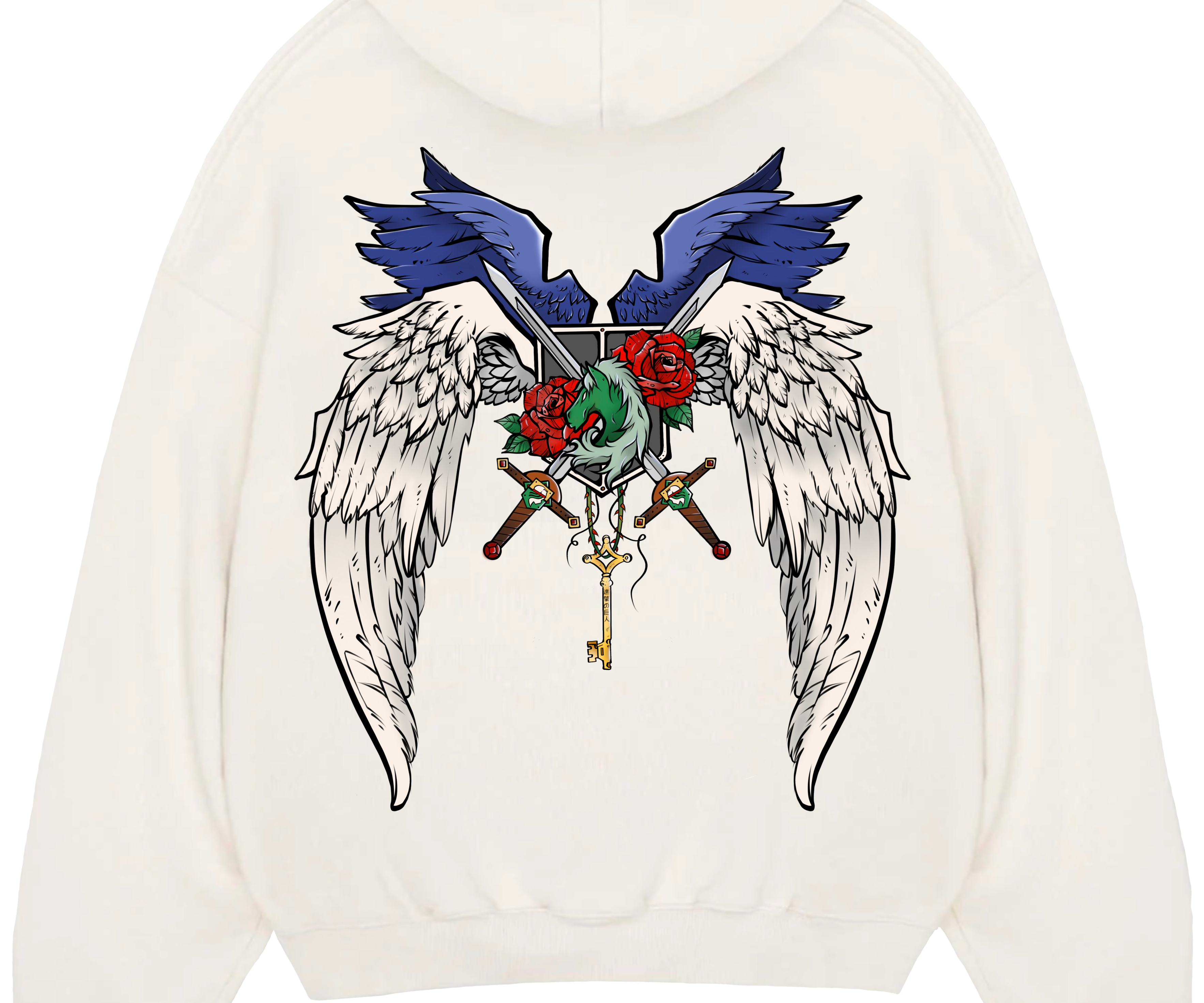 "Coat of Arms - AOT" Oversized Hoodie