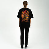 "Rengoku X Flaming Tiger - Demon Slayer" Oversize T-Shirt